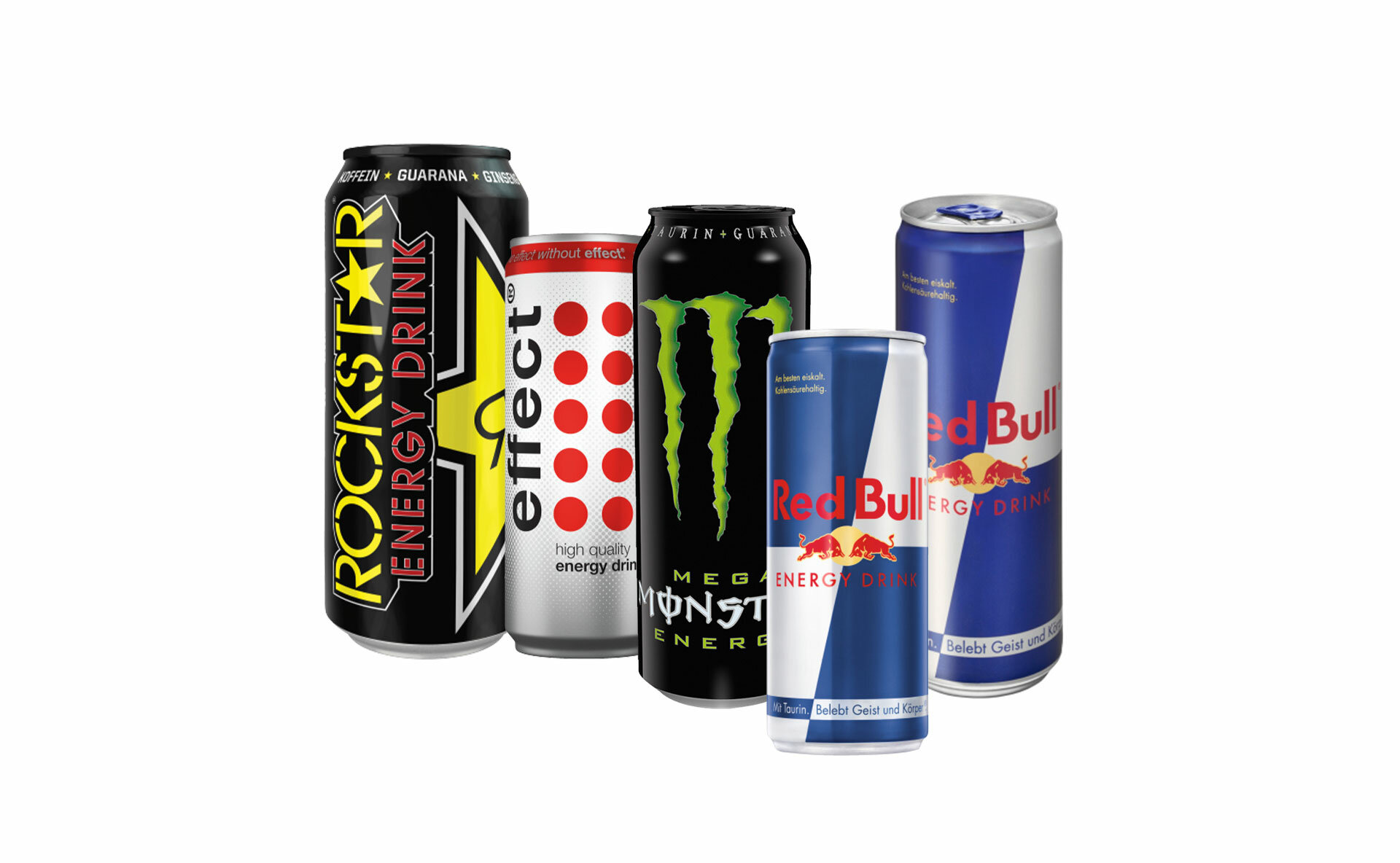Energy-Drinks Effect Red Bull Monster Dosen Ranking