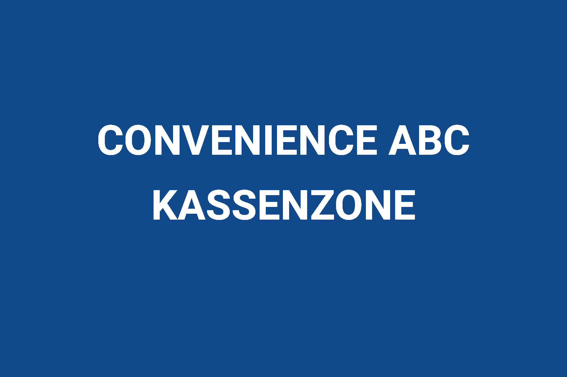 Kassenzone