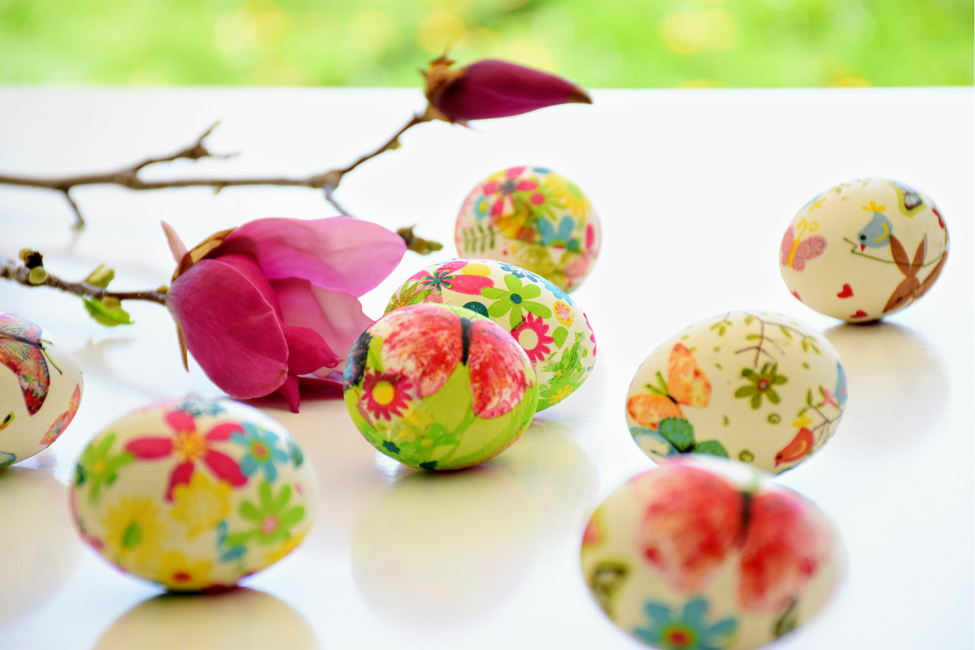 Ostern Eier Aktionen Tankstelle