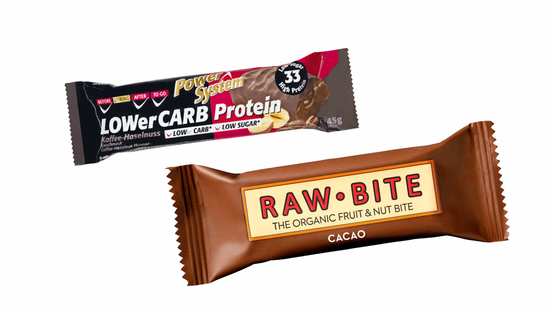 Raw Bite Lower Carp Protein Riegel gesund ernähren