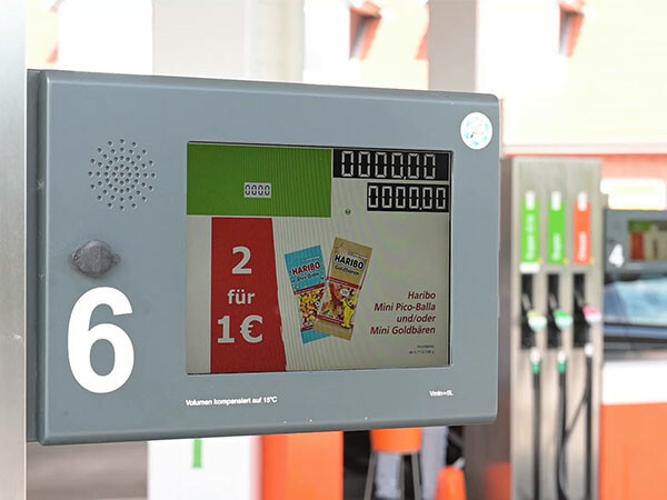 POSitiv-Box CashBox FlaschenBox MCS Mediathek Werbemittel Tankstelle