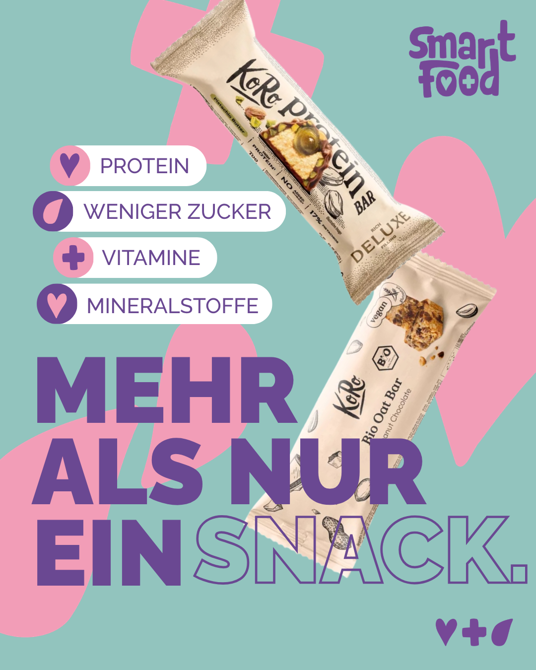 KoRo als Teil des MCS-Smart-Food-Sortiments