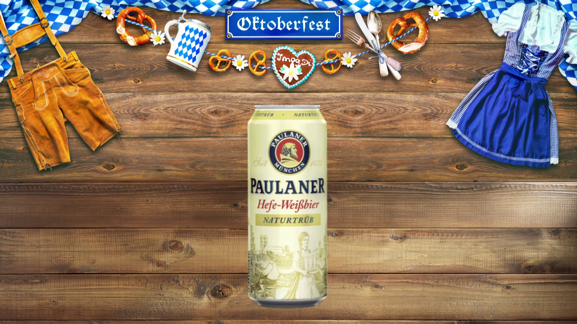 Oktoberfest Brezeln Bier