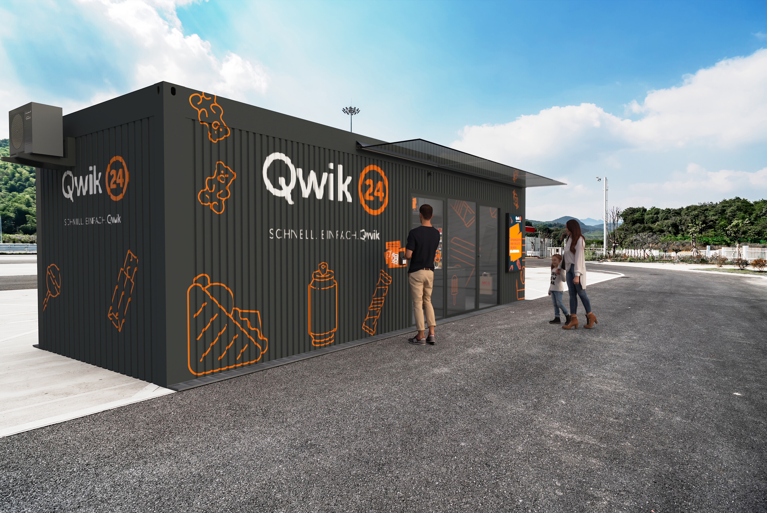 Qwik24 Container Autohof