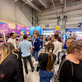 Aussteller Mondelez auf der UTZ Hausmesse